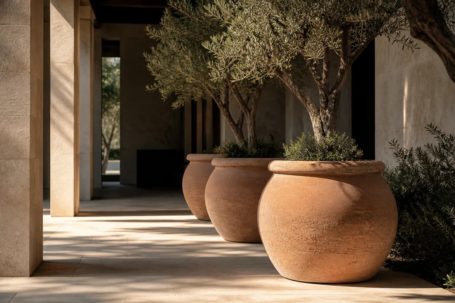 Dekoratif Saksılar — temsili terracotta görseli